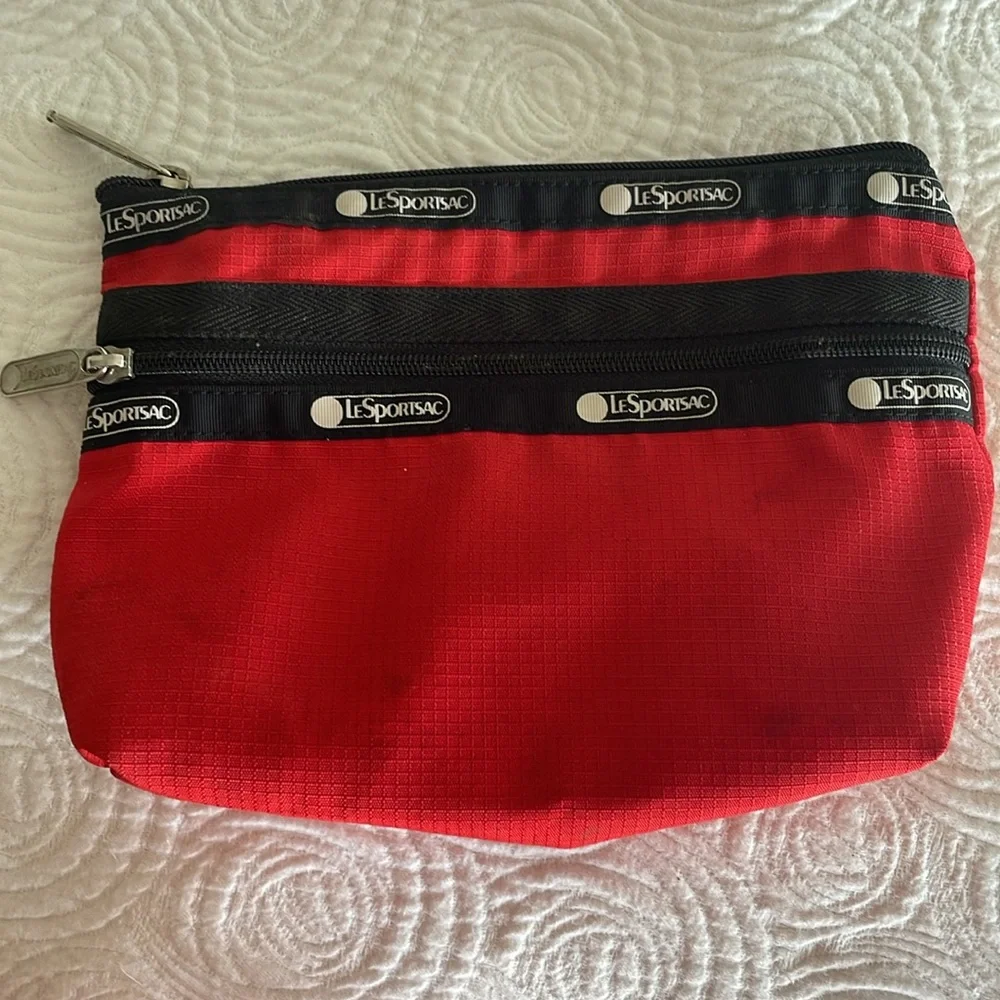 Le Sportsac Red Backpack - Picture 3 of 12